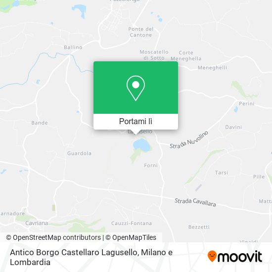 Mappa Antico Borgo Castellaro Lagusello
