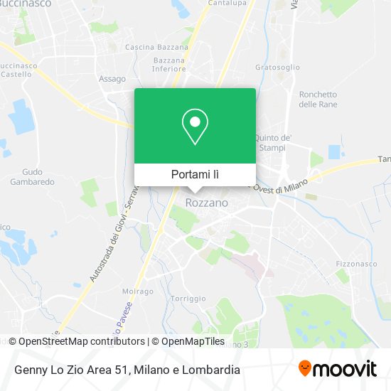 Mappa Genny Lo Zio Area 51
