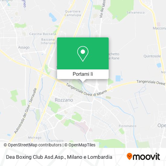 Mappa Dea Boxing Club Asd.Asp.