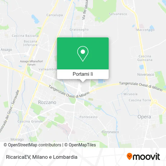 Mappa RicaricaEV