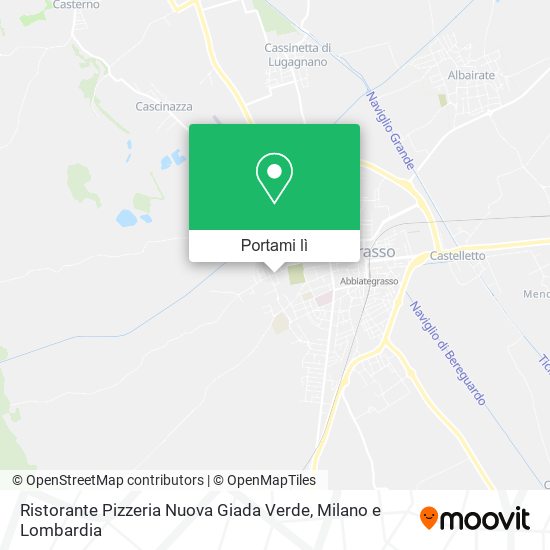 Mappa Ristorante Pizzeria Nuova Giada Verde