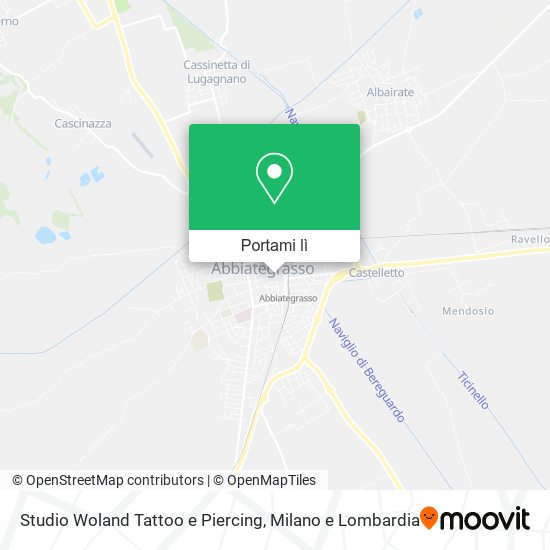 Mappa Studio Woland Tattoo e Piercing
