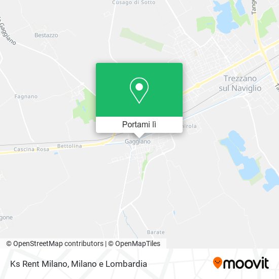 Mappa Ks Rent Milano