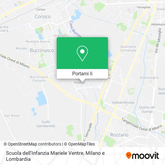 Mappa Scuola dell'Infanzia Mariele Ventre