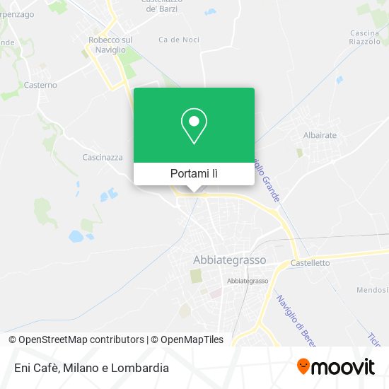 Mappa Eni Cafè