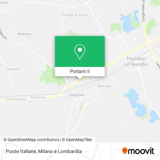 Mappa Poste Italiane