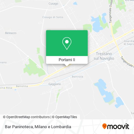 Mappa Bar Paninoteca