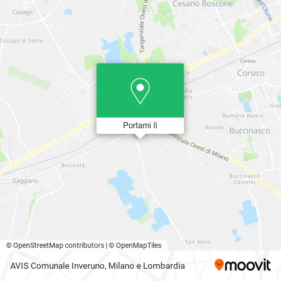 Mappa AVIS Comunale Inveruno
