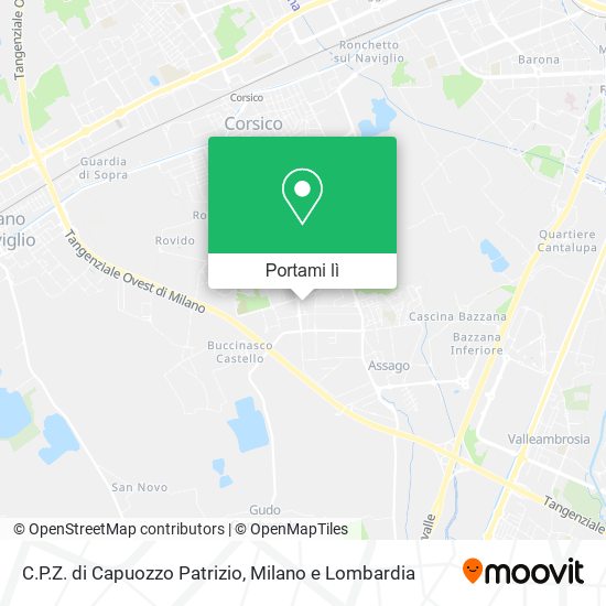 Mappa C.P.Z. di Capuozzo Patrizio