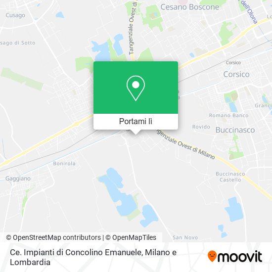 Mappa Ce. Impianti di Concolino Emanuele
