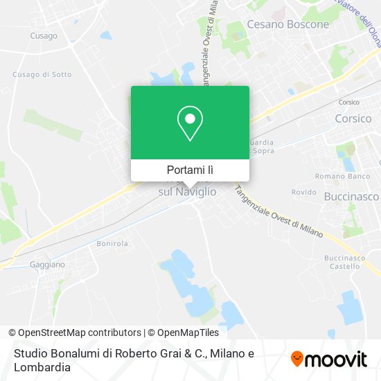 Mappa Studio Bonalumi di Roberto Grai & C.