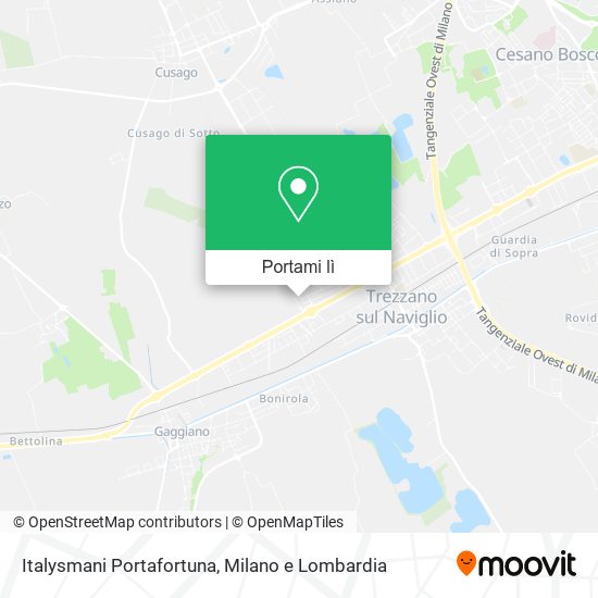 Mappa Italysmani Portafortuna