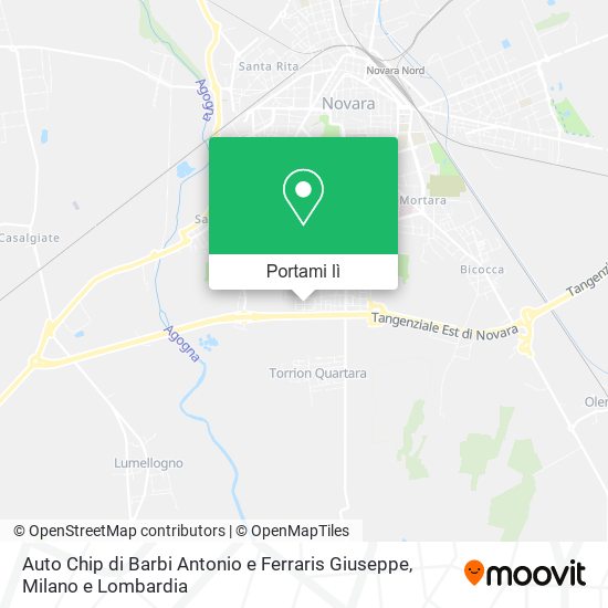 Mappa Auto Chip di Barbi Antonio e Ferraris Giuseppe