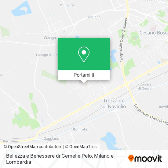 Mappa Bellezza e Benessere di Gemelle Pelo