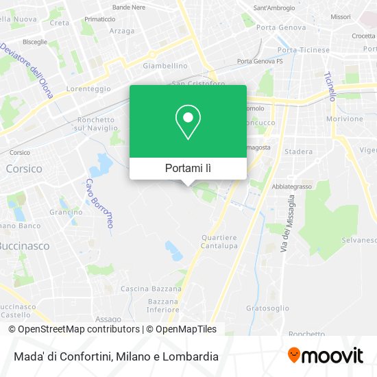 Mappa Mada' di Confortini