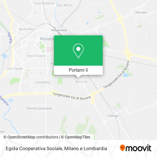 Mappa Egida Cooperativa Sociale