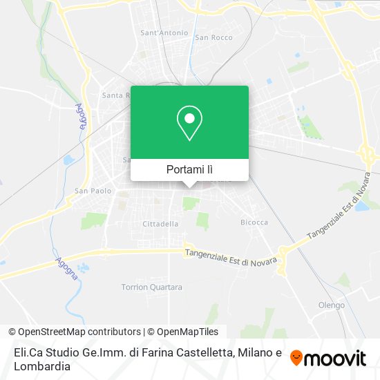 Mappa Eli.Ca Studio Ge.Imm. di Farina Castelletta