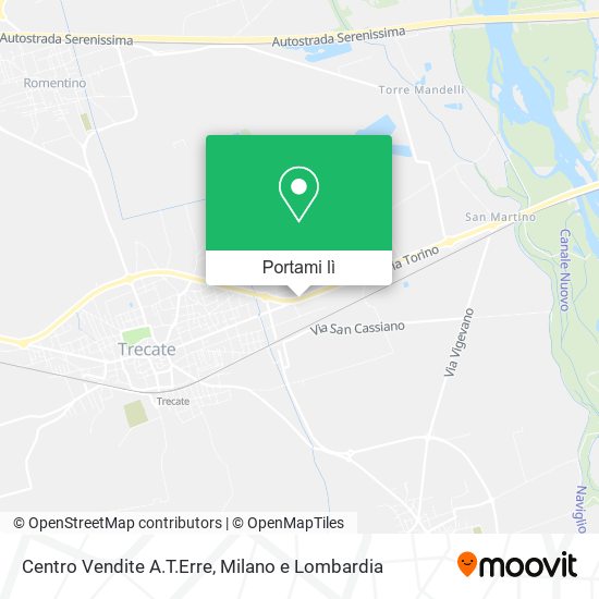 Mappa Centro Vendite A.T.Erre
