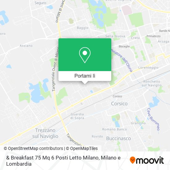 Mappa & Breakfast 75 Mq 6 Posti Letto Milano