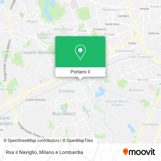 Mappa Rsa il Naviglio
