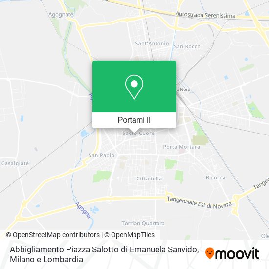 Mappa Abbigliamento Piazza Salotto di Emanuela Sanvido