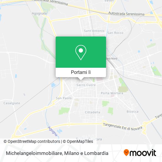 Mappa Michelangeloimmobiliare