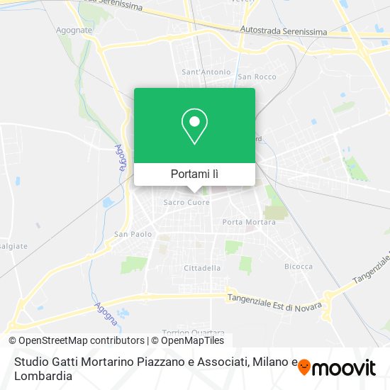 Mappa Studio Gatti Mortarino Piazzano e Associati
