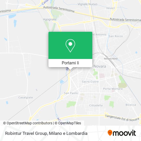 Mappa Robintur Travel Group