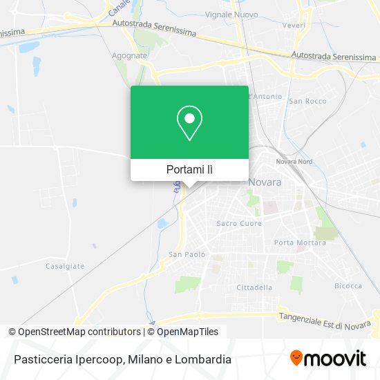 Mappa Pasticceria Ipercoop
