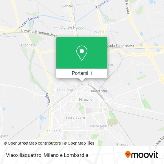 Mappa Viaoxiliaquattro