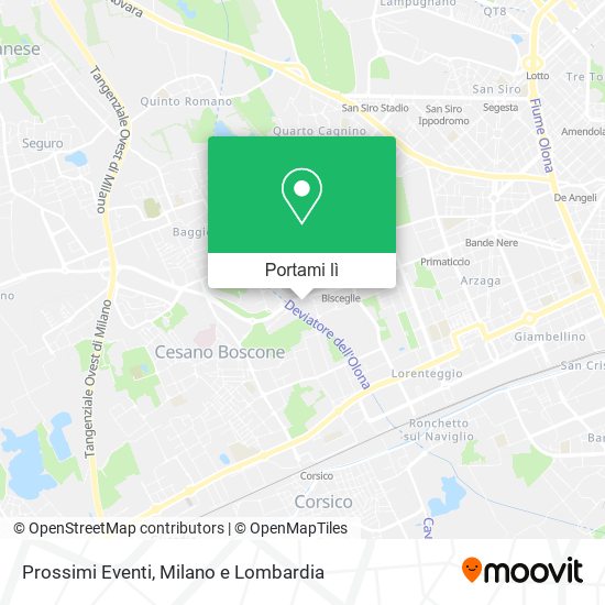 Mappa Prossimi Eventi