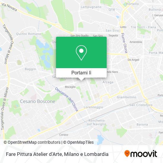 Mappa Fare Pittura Atelier d'Arte