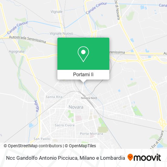 Mappa Ncc Gandolfo Antonio Picciuca