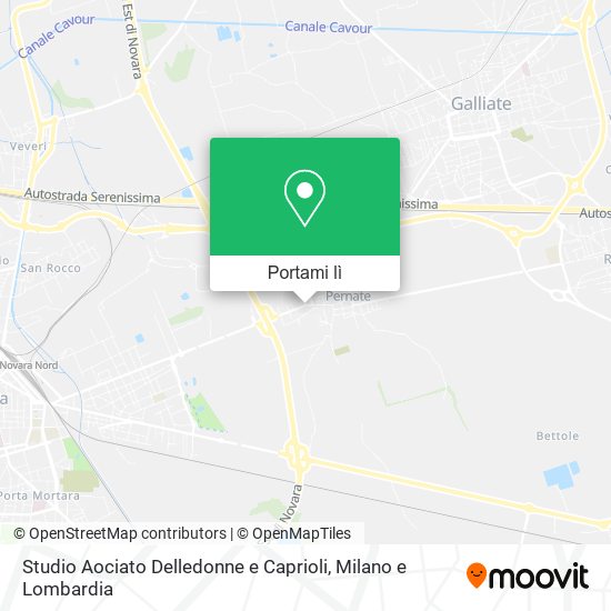 Mappa Studio Aociato Delledonne e Caprioli