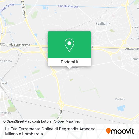 Mappa La Tua Ferramenta Online di Degrandis Amedeo