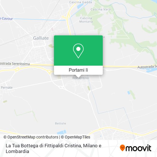 Mappa La Tua Bottega di Fittipaldi Cristina