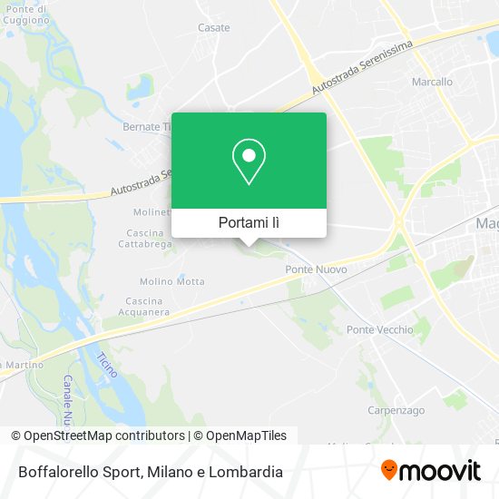 Mappa Boffalorello Sport