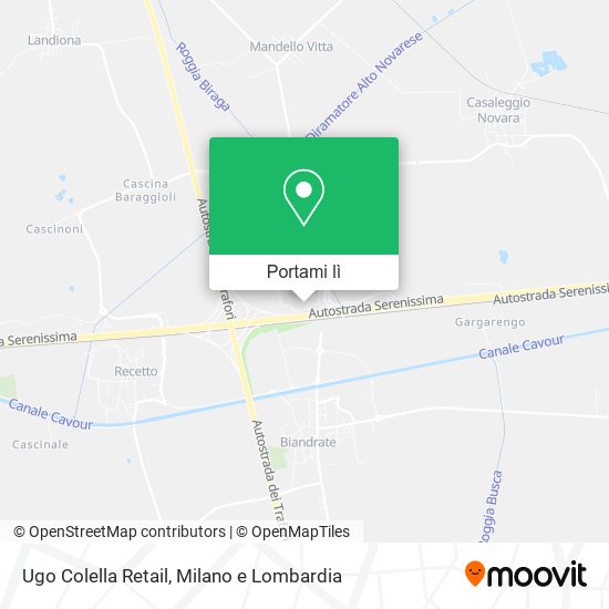 Mappa Ugo Colella Retail