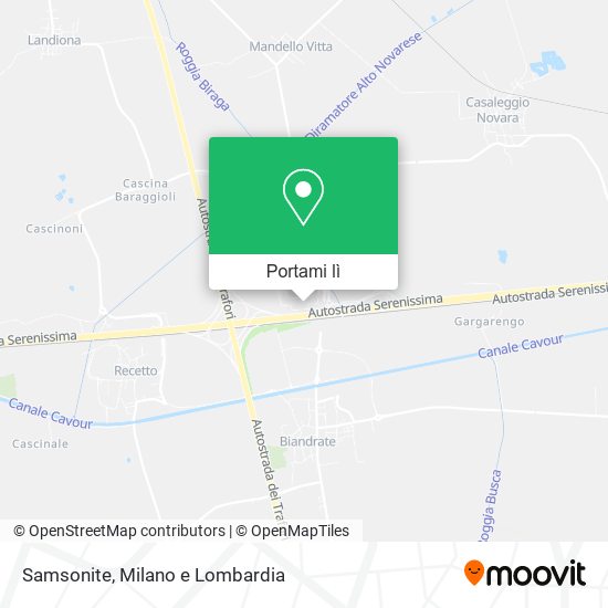 Mappa Samsonite