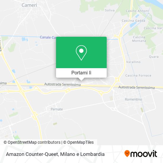 Mappa Amazon Counter-Queet