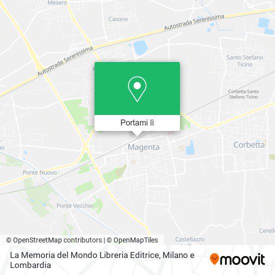 Mappa La Memoria del Mondo Libreria Editrice