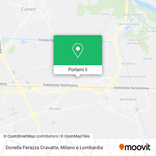 Mappa Donella Ferazza Cravatte