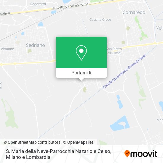 Mappa S. Maria della Neve-Parrocchia Nazario e Celso