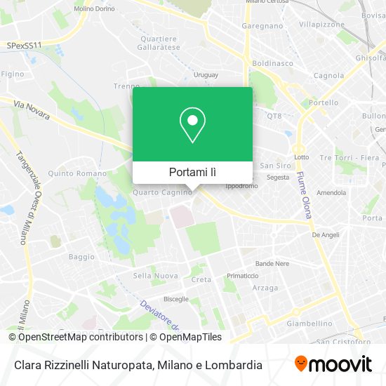Mappa Clara Rizzinelli Naturopata