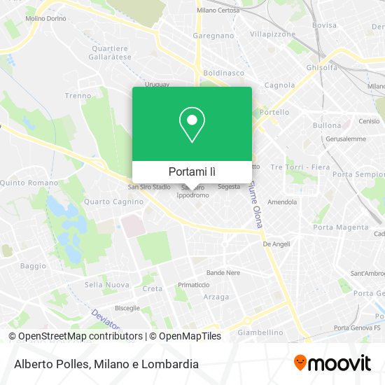 Mappa Alberto Polles