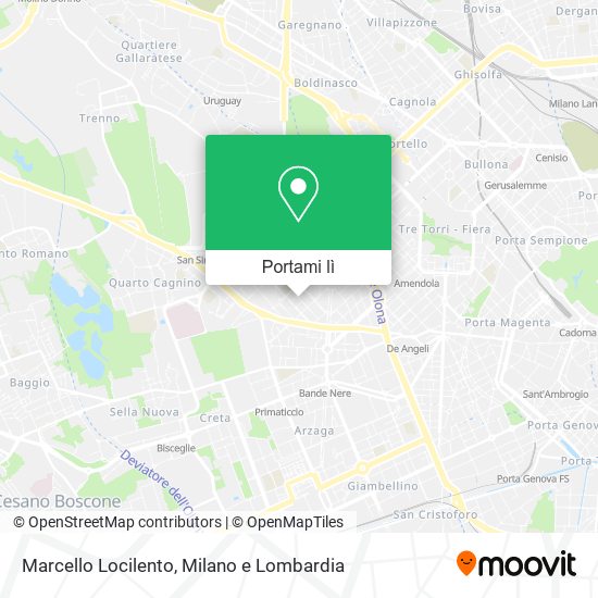 Mappa Marcello Locilento