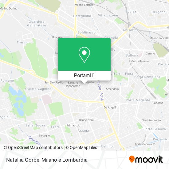 Mappa Nataliia Gorbe