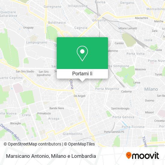 Mappa Marsicano Antonio