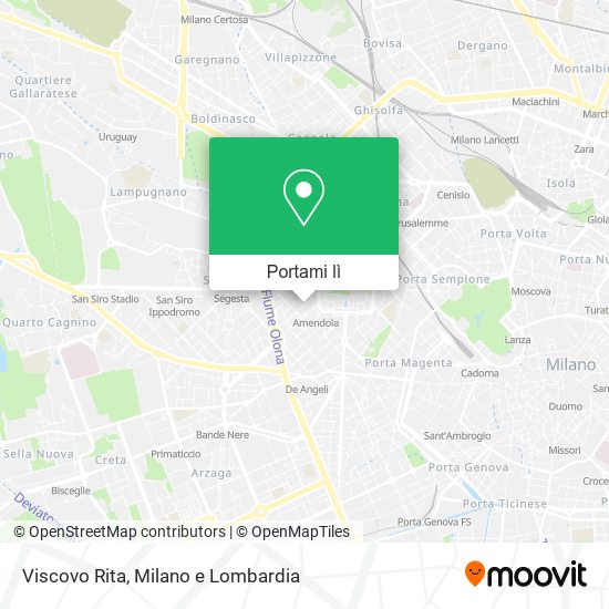 Mappa Viscovo Rita