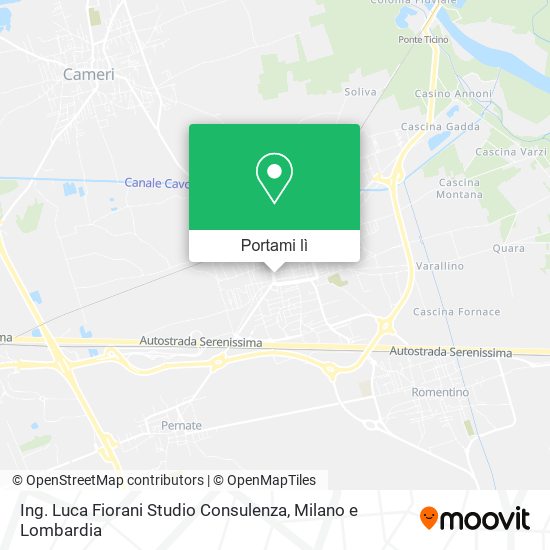 Mappa Ing. Luca Fiorani Studio Consulenza